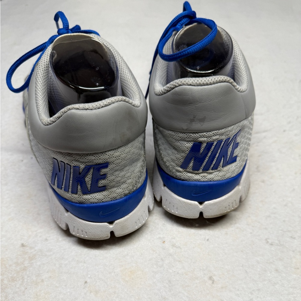 Nike Men's Size 14 Flex Supreme TR Fitsole Gray/Blue Running Shoes 525730-007 - Picture 4 of 7